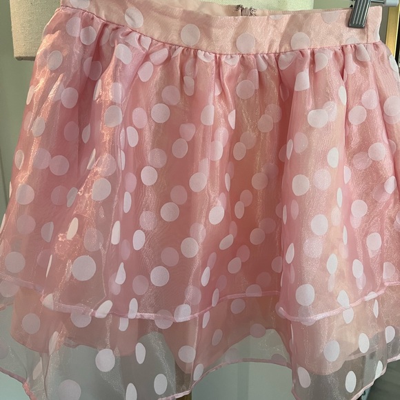 NBD Pink Ruffle Skirt - Picture 2 of 3
